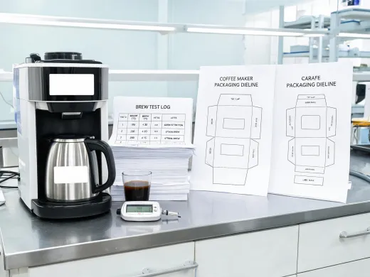 Coffee maker private label samples