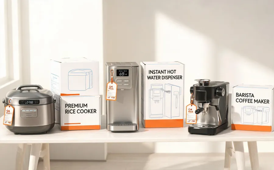 Rice cooker and coffee appliance OEM display