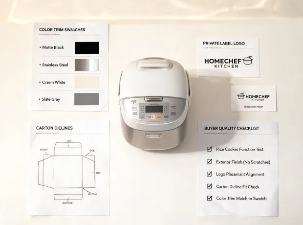 Private label appliance packaging review