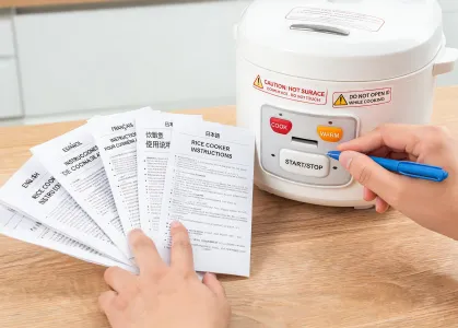 Instruction manual localization